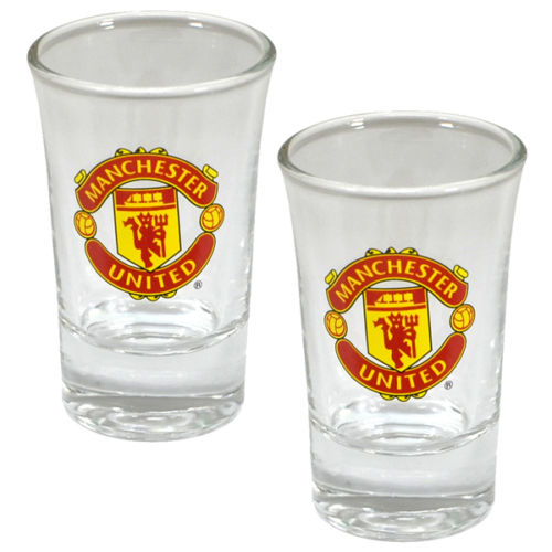 MANCHESTER UNITED - Official Football Club Merchandise - Shot glasses