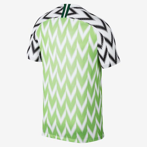 Nigerian 2018 World Cup / Home Jersey