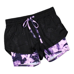 New Spandex Sports Womens Running Shorts