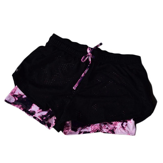 New Spandex Sports Womens Running Shorts