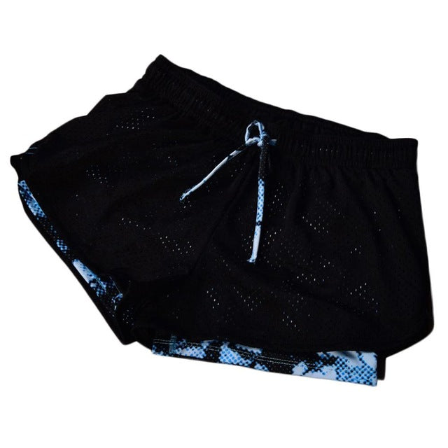New Spandex Sports Womens Running Shorts