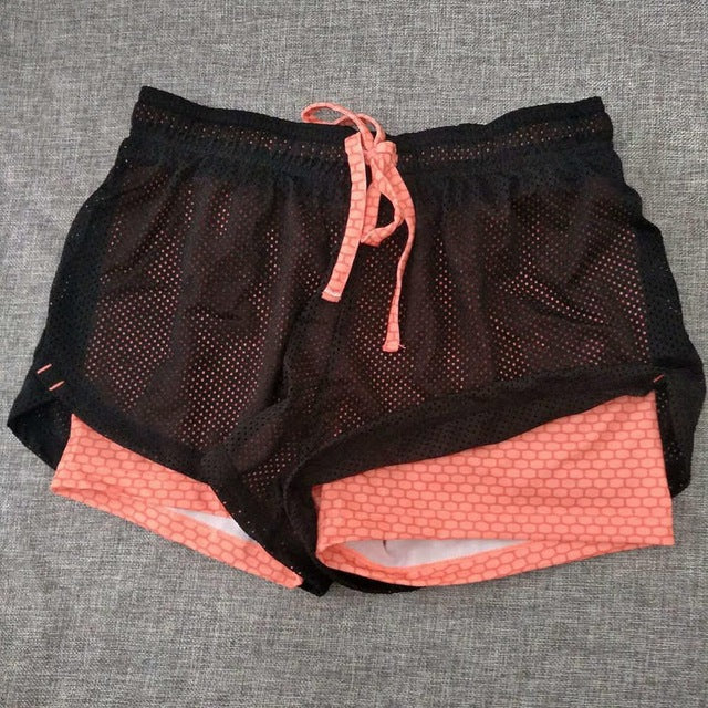 New Spandex Sports Womens Running Shorts