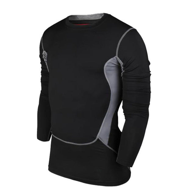 Fitness Men Long Sleeve Sports T shirt