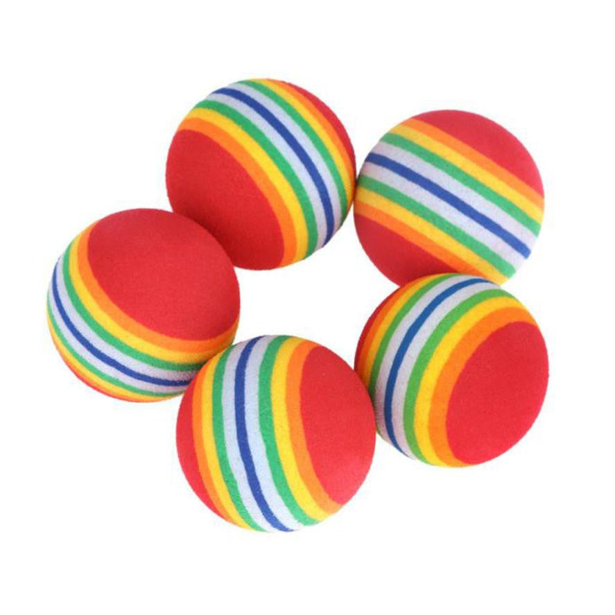Light-weight Golf Balls Rainbow Stripe