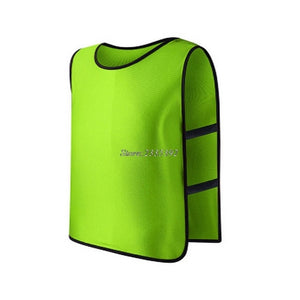 Children Football Soccer Training Bib Vest