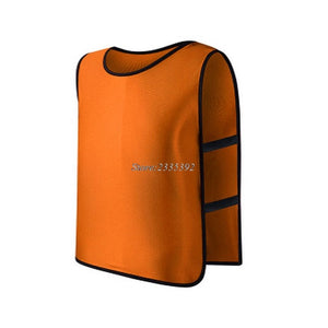 Children Football Soccer Training Bib Vest