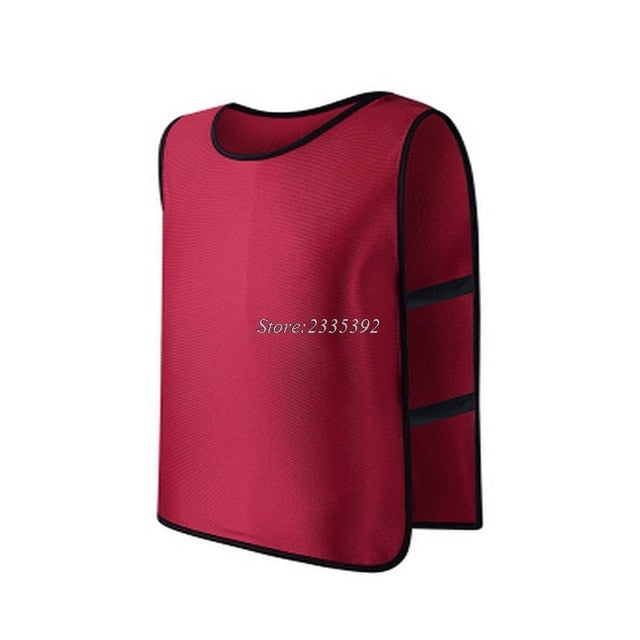 Children Football Soccer Training Bib Vest