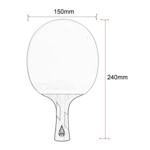 REIZ 5 Stars Table Tennis Racket With Case