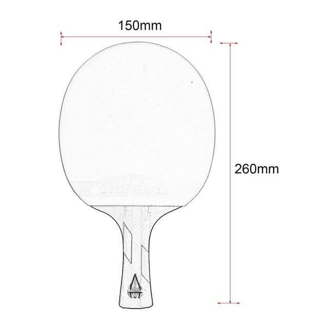 REIZ 5 Stars Table Tennis Racket With Case