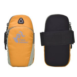 Sports Arm Bag Running Jogging Gym Armband With Music Headset Hole-Fits Outdoor Fanny Cellphone Packs
