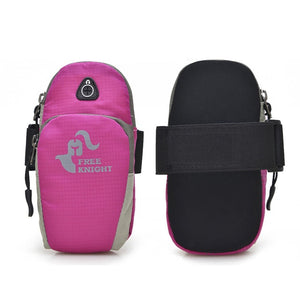 Sports Arm Bag Running Jogging Gym Armband With Music Headset Hole-Fits Outdoor Fanny Cellphone Packs