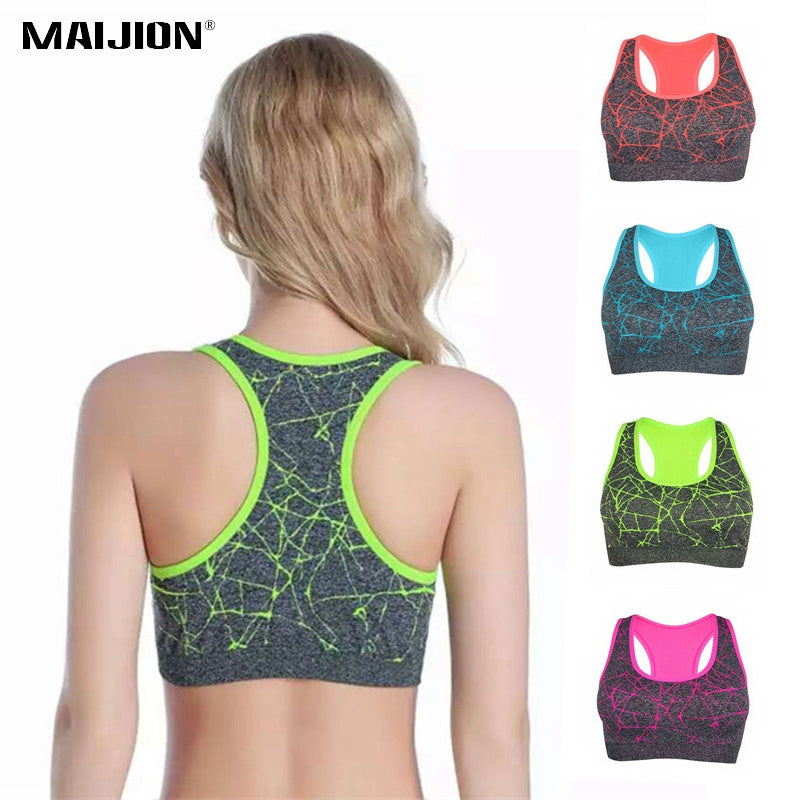 MAIJION Professional Women Sports Running Bra.