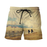 Men Swimming Trunks with Pockets